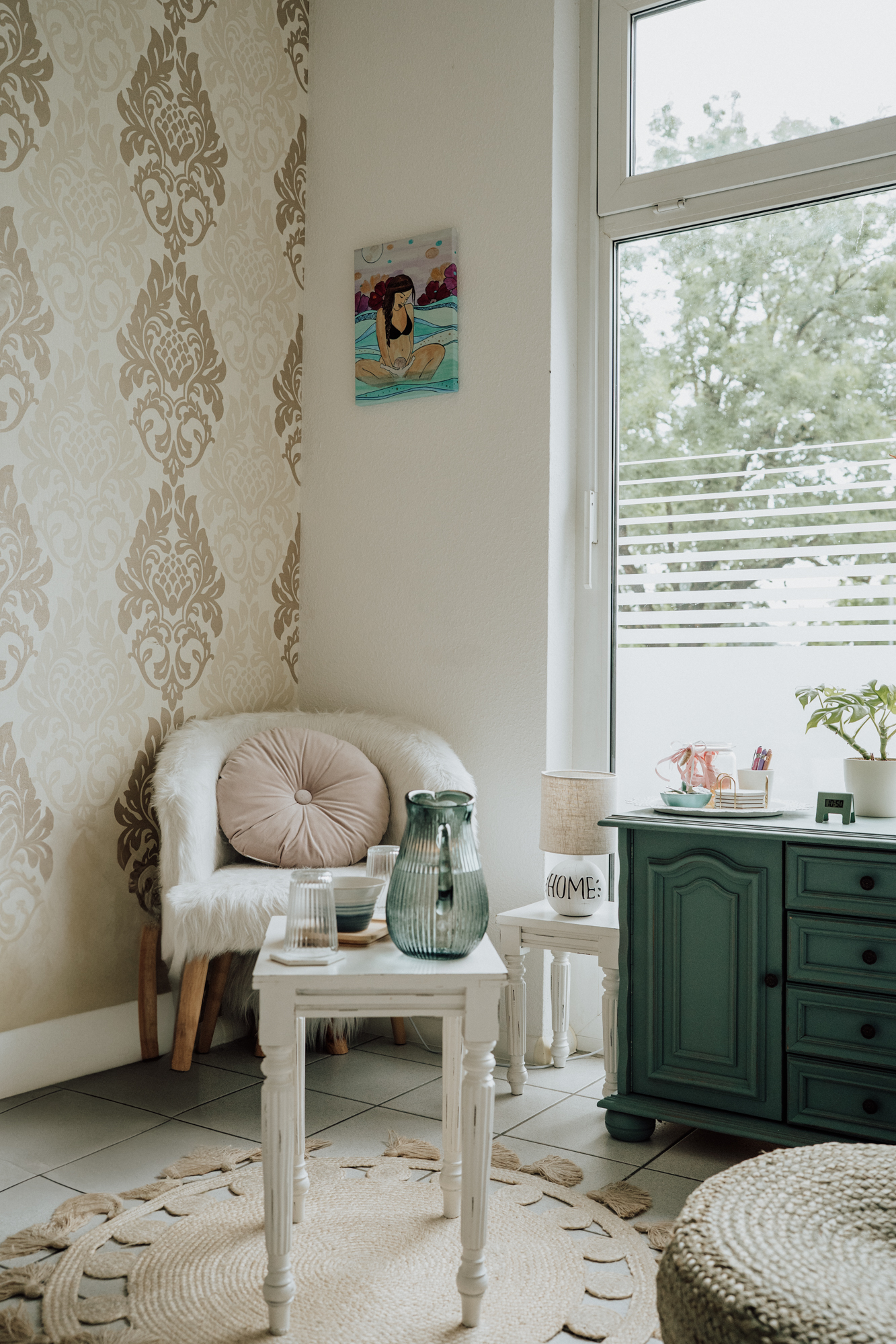 Stimmungsbild Hebammenpraxis Sitzecke